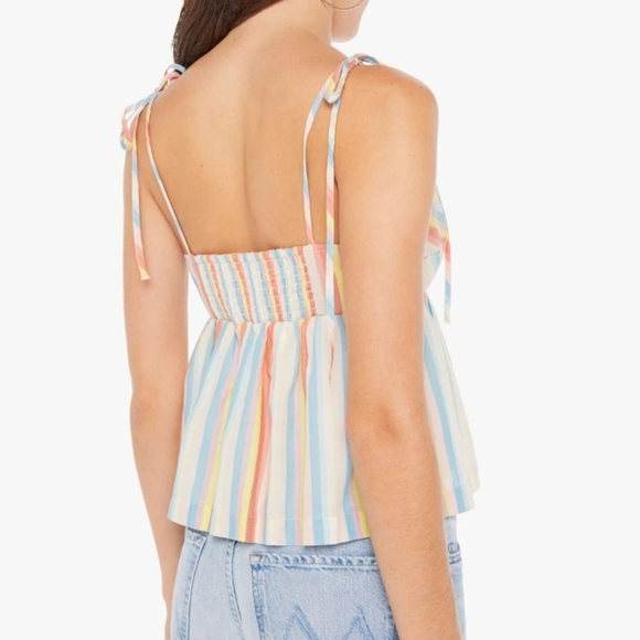 MOTHER High Flying Tank in Picture Perfect sz XS - Picture 4 of 13